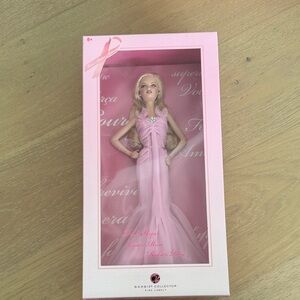 Barbie Collector Pink Hope Fight Against Breast Cancer Doll - NEVER BEEN OPENED
